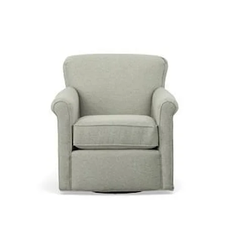 Swivel Chair with Transitional Style